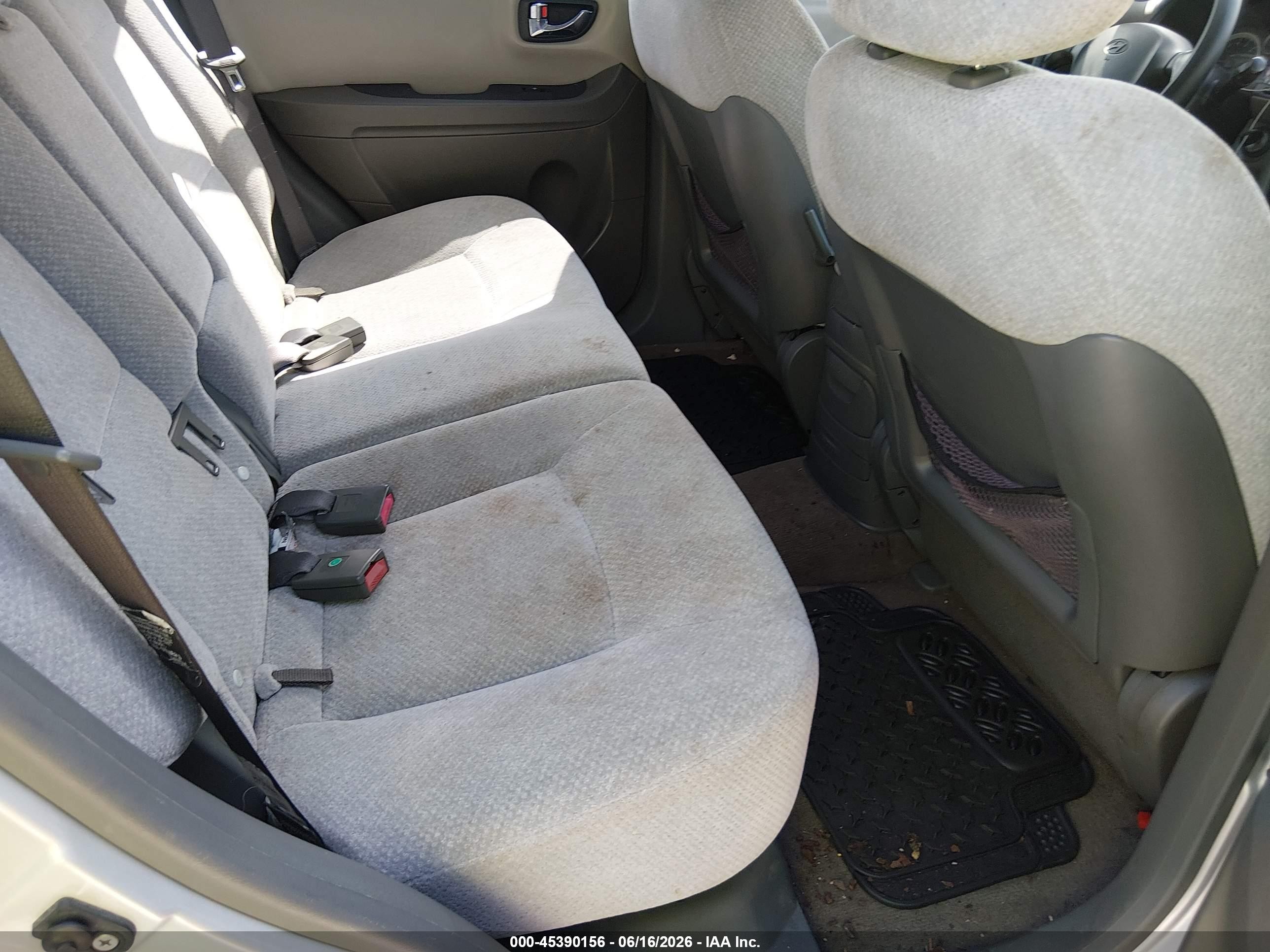 2006 Hyundai Santa Fe Gls Silver vin: KM8SC13DX6U034349