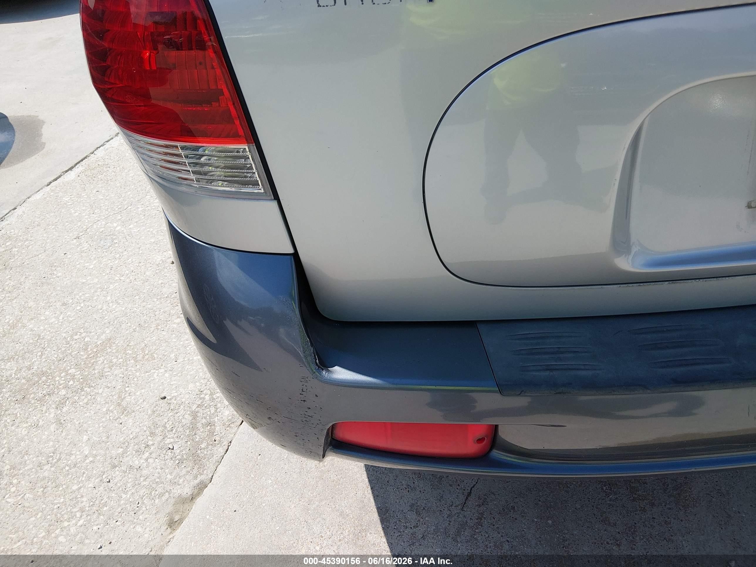 2006 Hyundai Santa Fe Gls Silver vin: KM8SC13DX6U034349