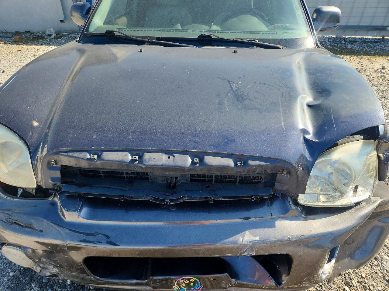 2006 Hyundai Santa Fe Gls Gray vin: KM8SC13DX6U101340