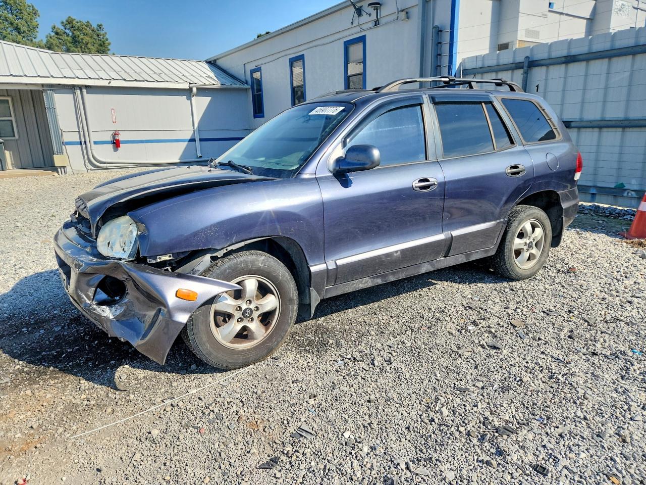 2006 Hyundai Santa Fe Gls Gray vin: KM8SC13DX6U101340