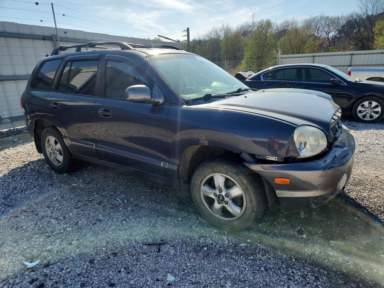 2006 Hyundai Santa Fe Gls Gray vin: KM8SC13DX6U101340