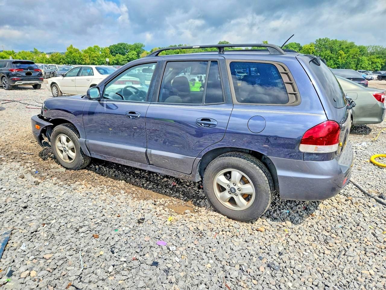 2006 Hyundai Santa Fe Gls Blue vin: KM8SC13DX6U105131