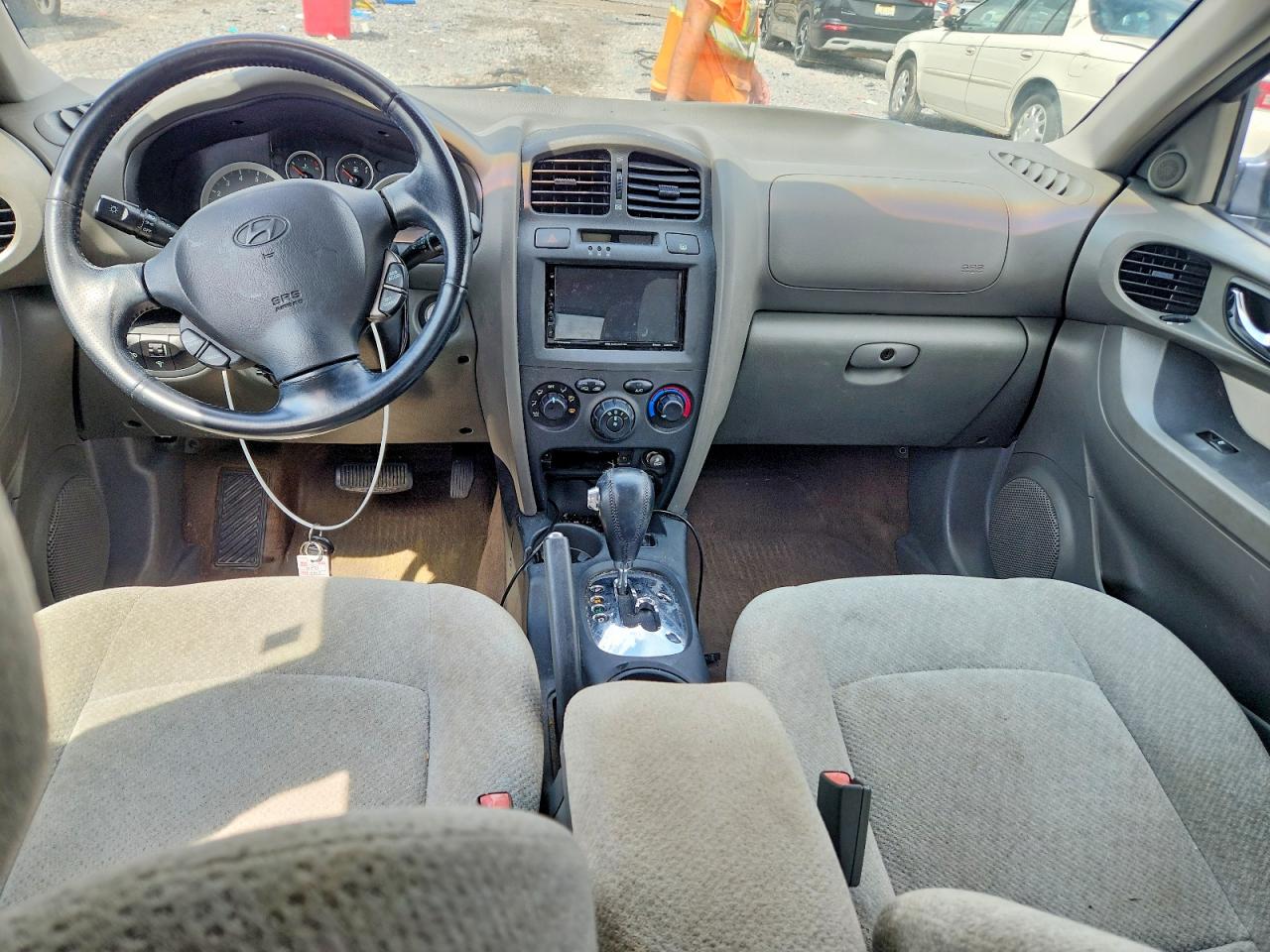 2006 Hyundai Santa Fe Gls Blue vin: KM8SC13DX6U105131