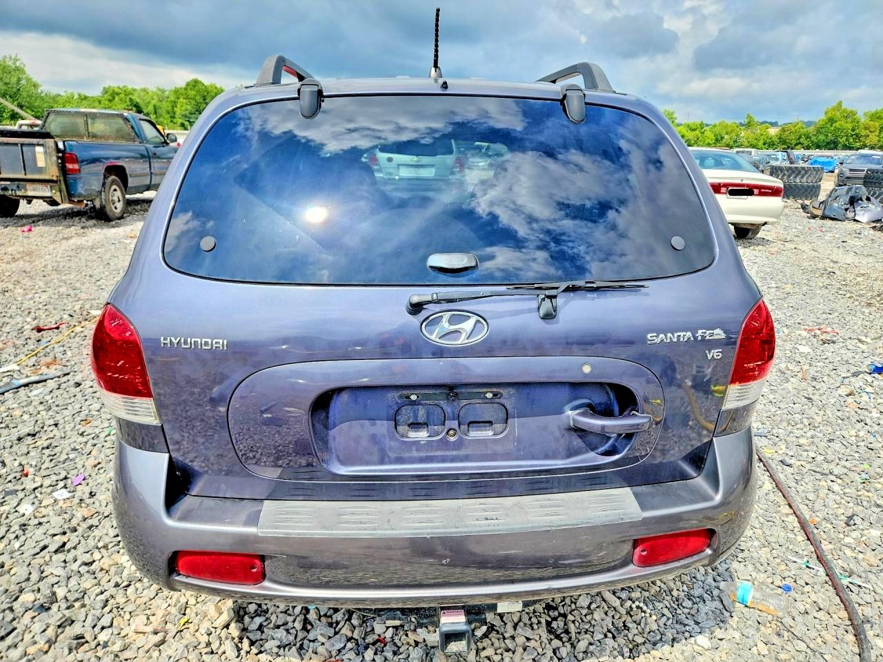 2006 Hyundai Santa Fe Gls Blue vin: KM8SC13DX6U105131