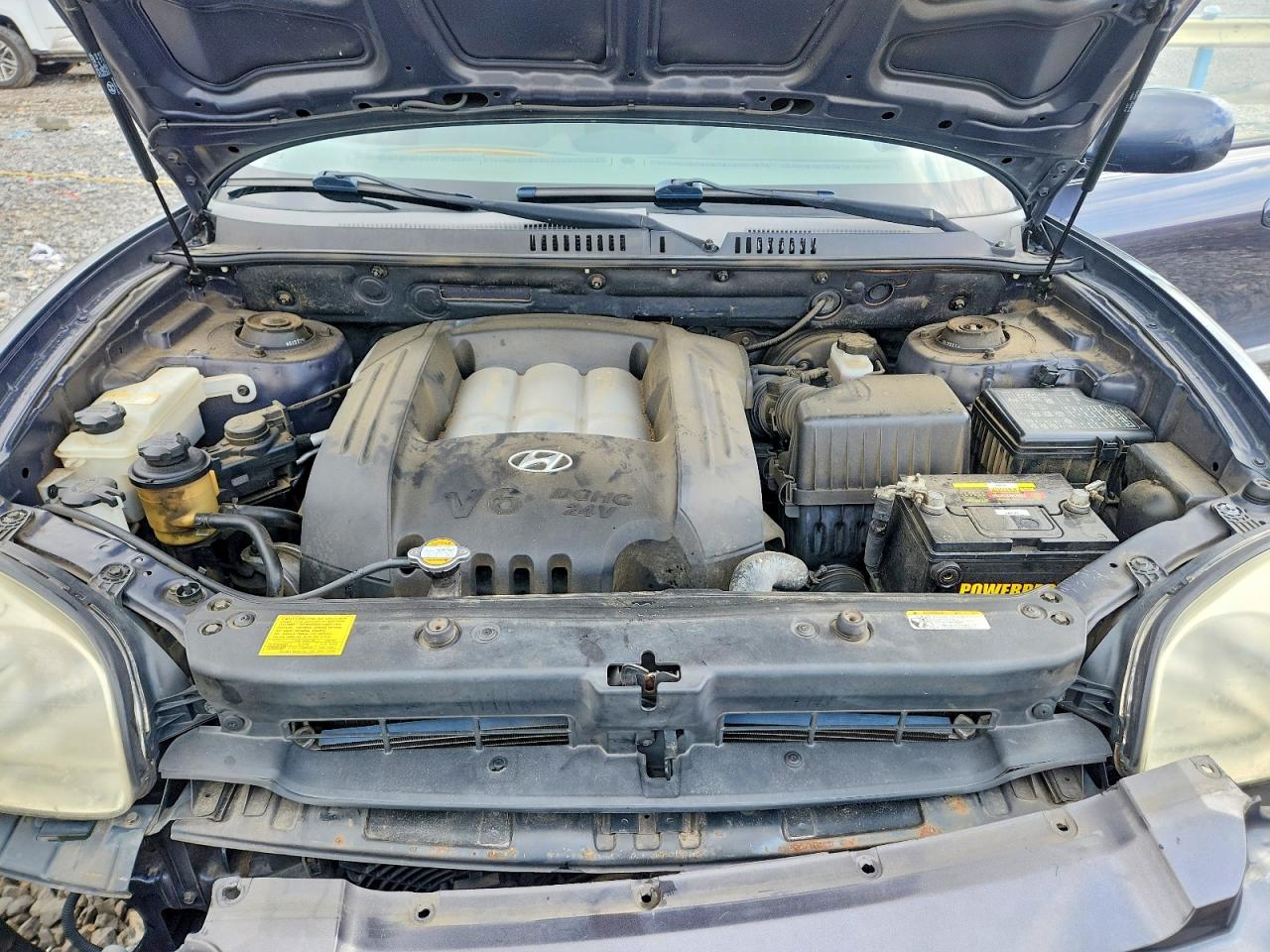 2006 Hyundai Santa Fe Gls Blue vin: KM8SC13DX6U105131