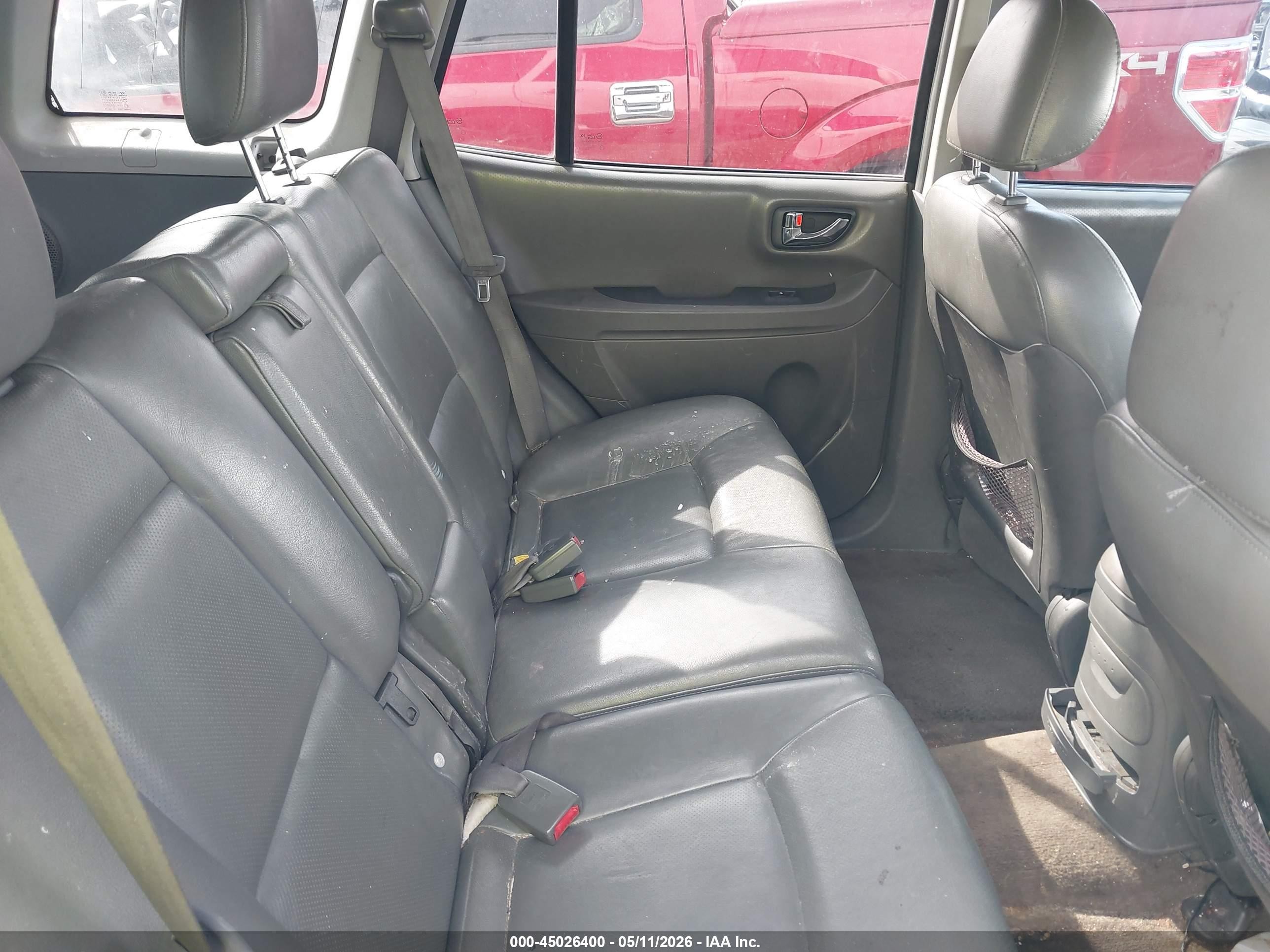2003 Hyundai Santa Fe Gls/lx White vin: KM8SC13E03U543547