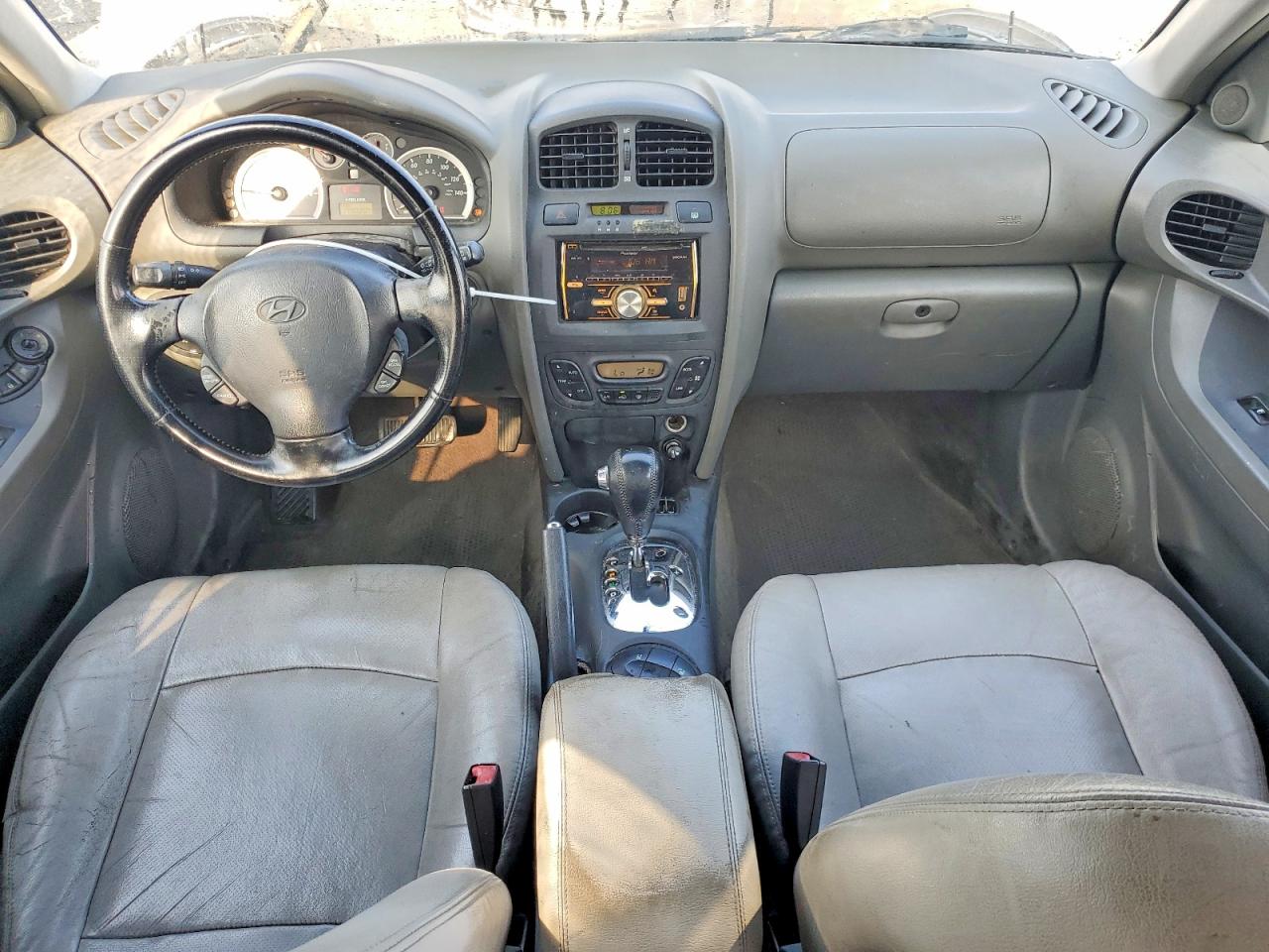 2005 Hyundai Santa Fe Gls Серебряный vin: KM8SC13E05U883428