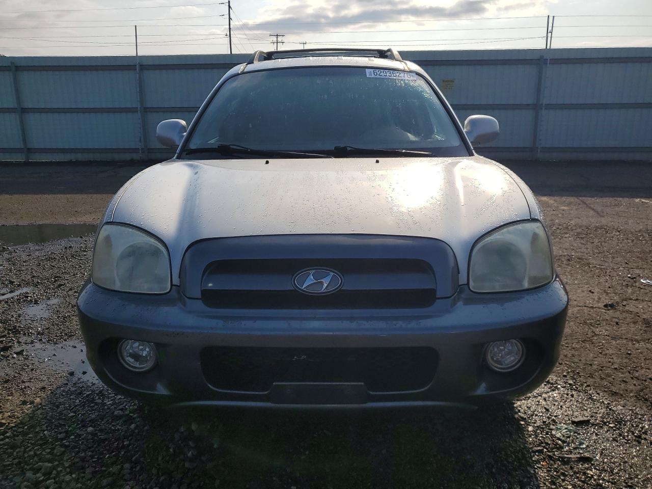 2005 Hyundai Santa Fe Gls Серебряный vin: KM8SC13E05U883428