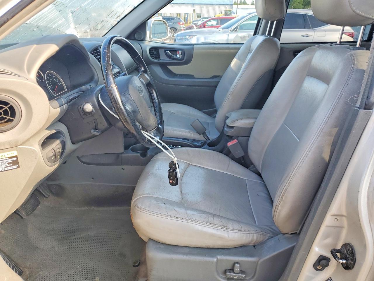 2005 Hyundai Santa Fe Gls Серебряный vin: KM8SC13E05U883428