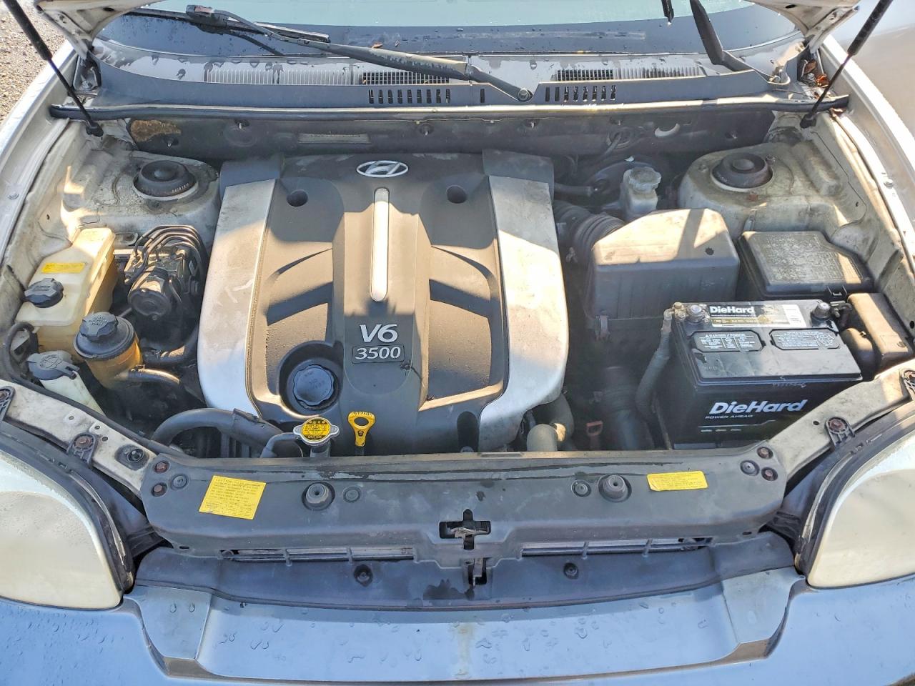 2005 Hyundai Santa Fe Gls Серебряный vin: KM8SC13E05U883428