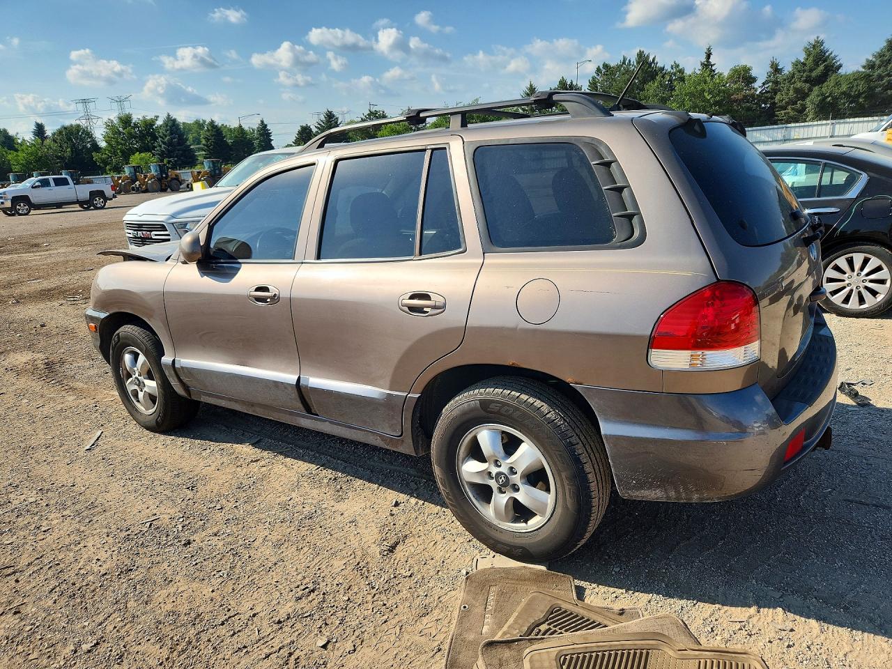 2005 Hyundai Santa Fe Gls/lx Tan vin: KM8SC13E05U962226