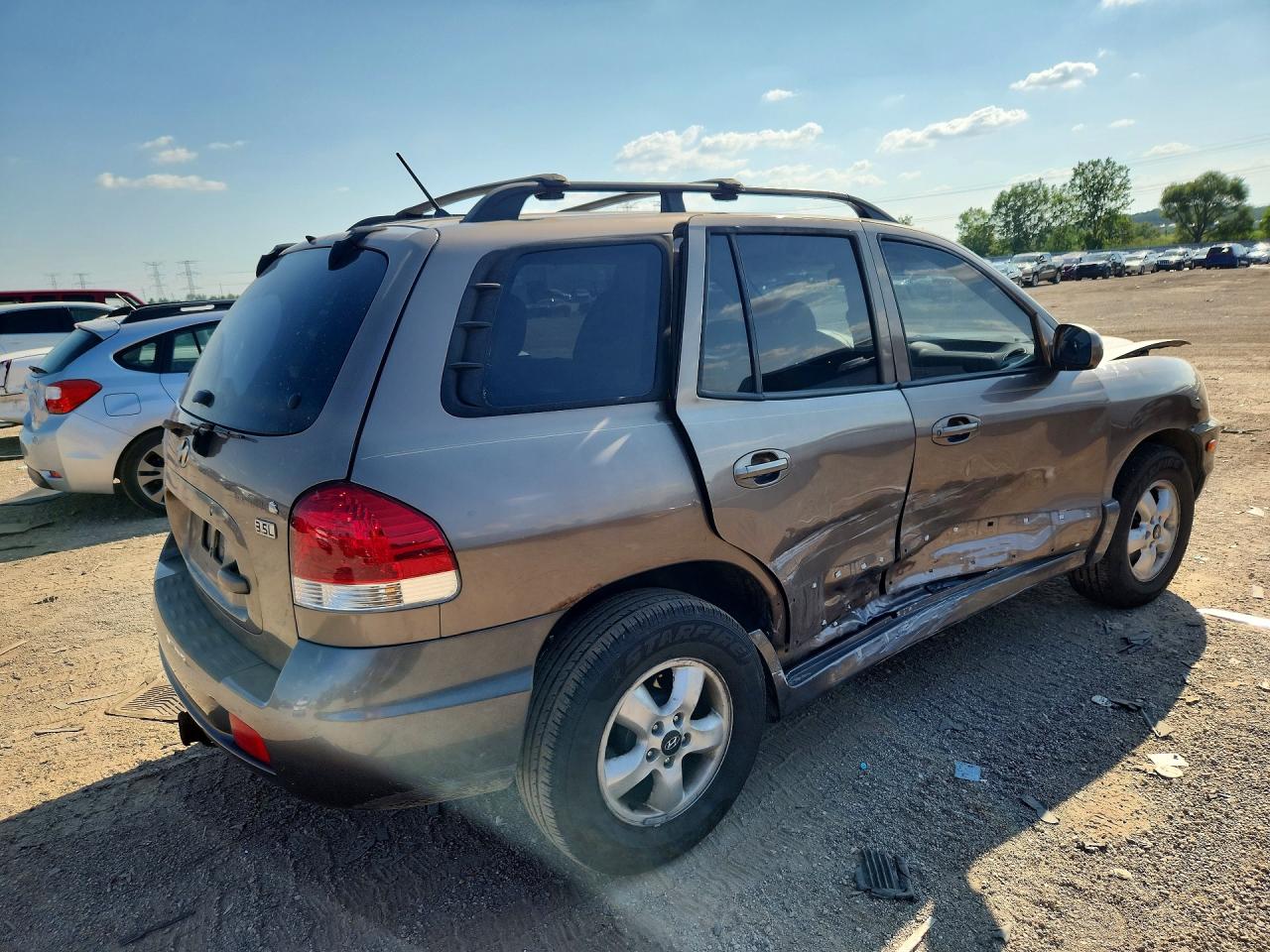 2005 Hyundai Santa Fe Gls/lx Tan vin: KM8SC13E05U962226
