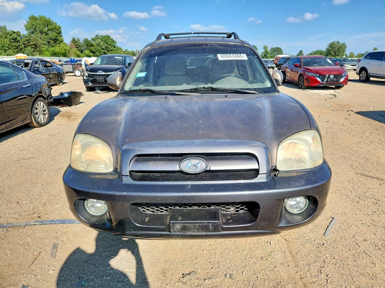 2005 Hyundai Santa Fe Gls/lx Tan vin: KM8SC13E05U962226