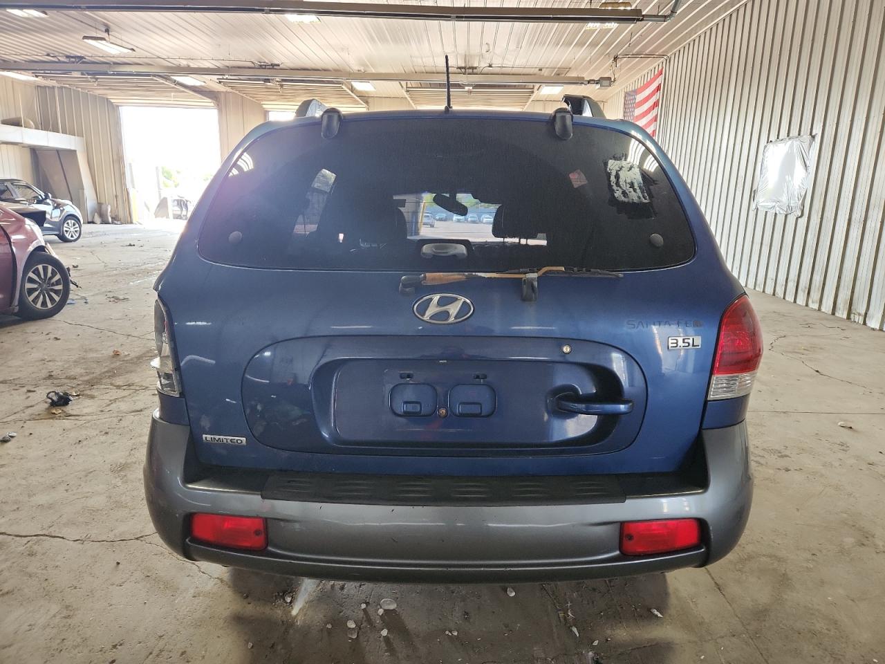 2006 Hyundai Santa Fe Gls Blue vin: KM8SC13E06U093029