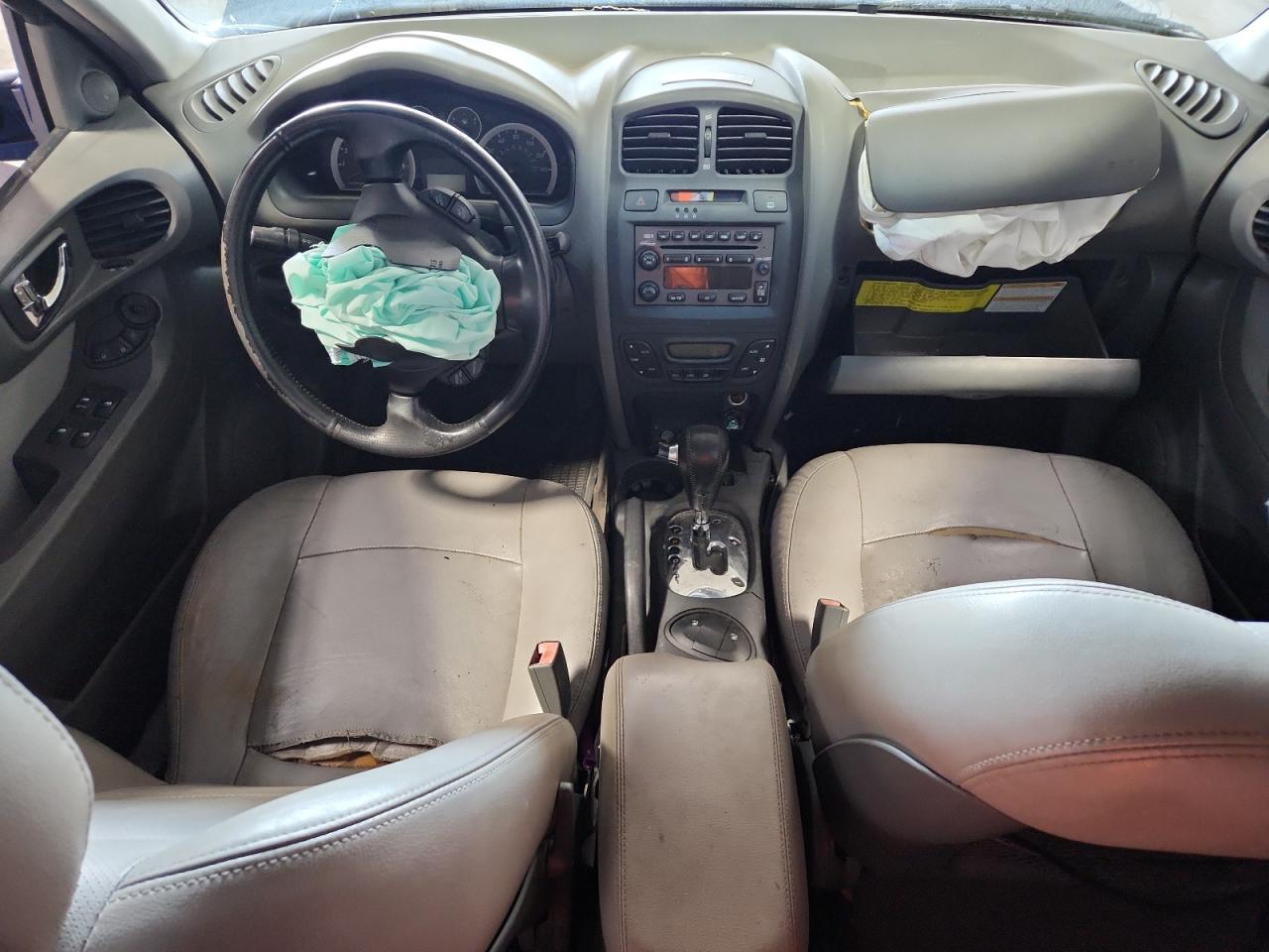 2006 Hyundai Santa Fe Gls Blue vin: KM8SC13E06U093029