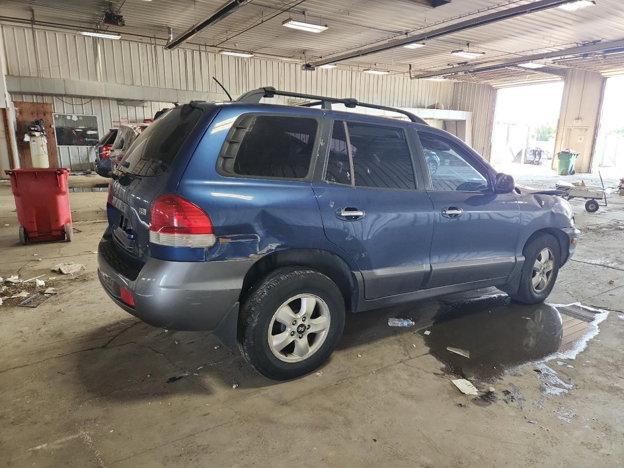 2006 Hyundai Santa Fe Gls Blue vin: KM8SC13E06U093029