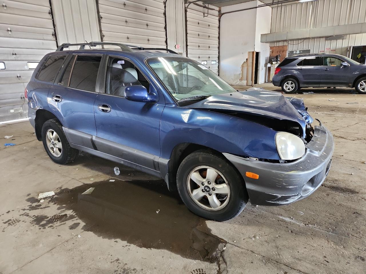 2006 Hyundai Santa Fe Gls Blue vin: KM8SC13E06U093029