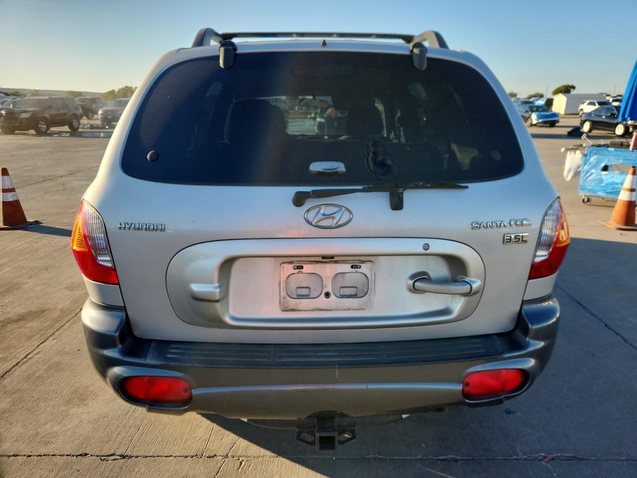 2003 Hyundai Santa Fe Gls Silver vin: KM8SC13E13U460984