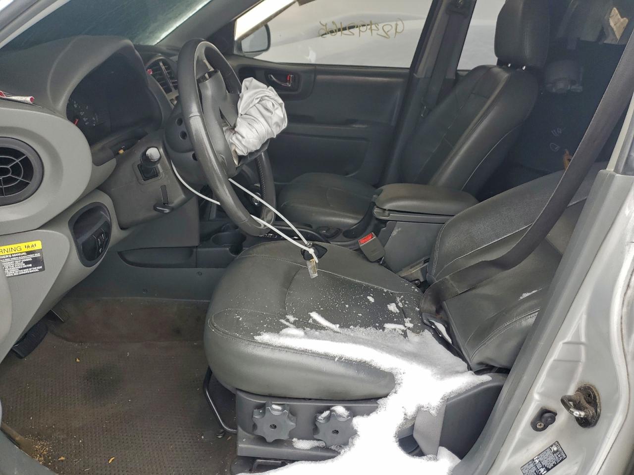 2004 Hyundai Santa Fe Gls Серебряный vin: KM8SC13E14U644341