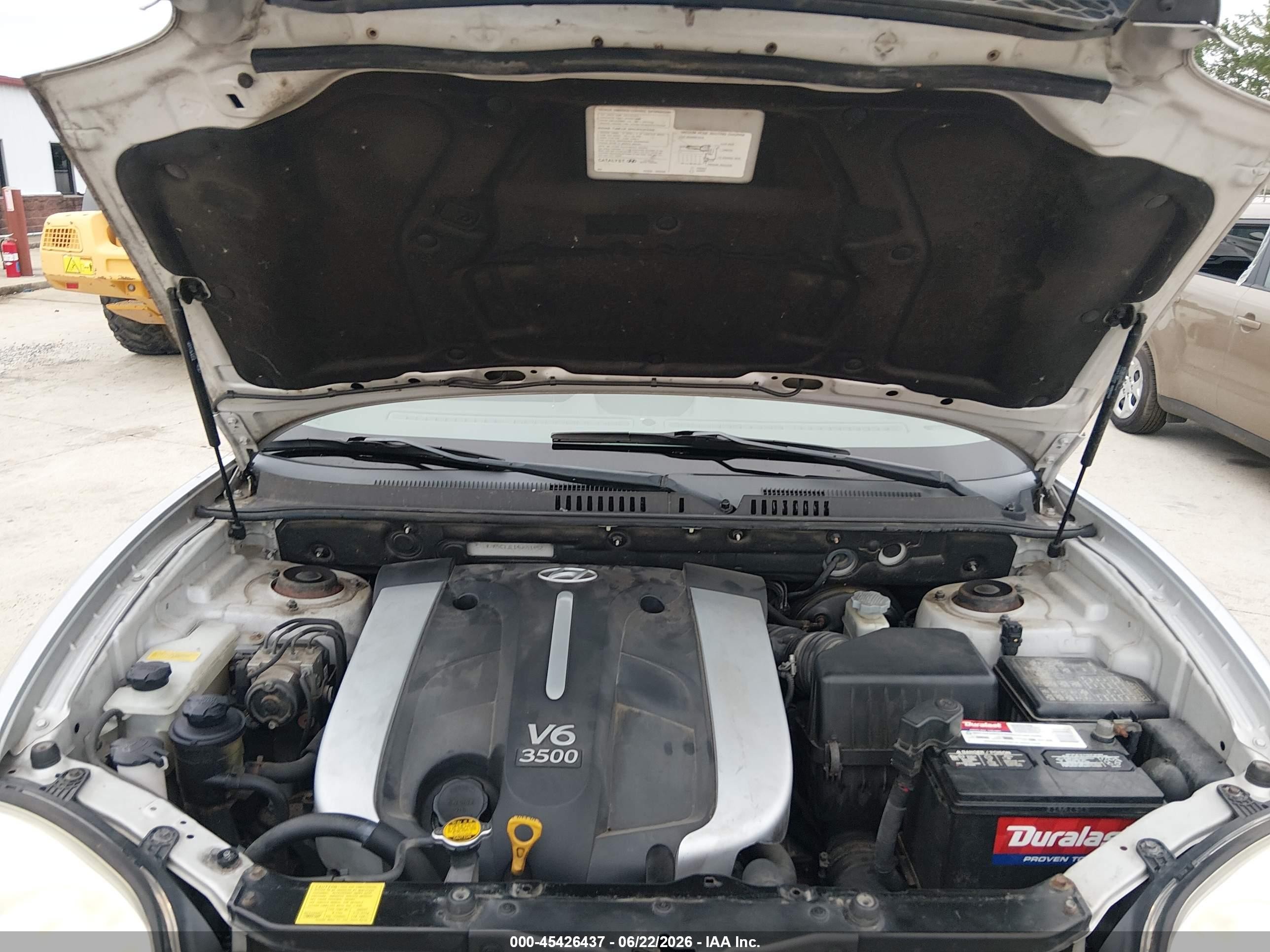 2004 Hyundai Santa Fe Gls/lx Gray vin: KM8SC13E14U651452