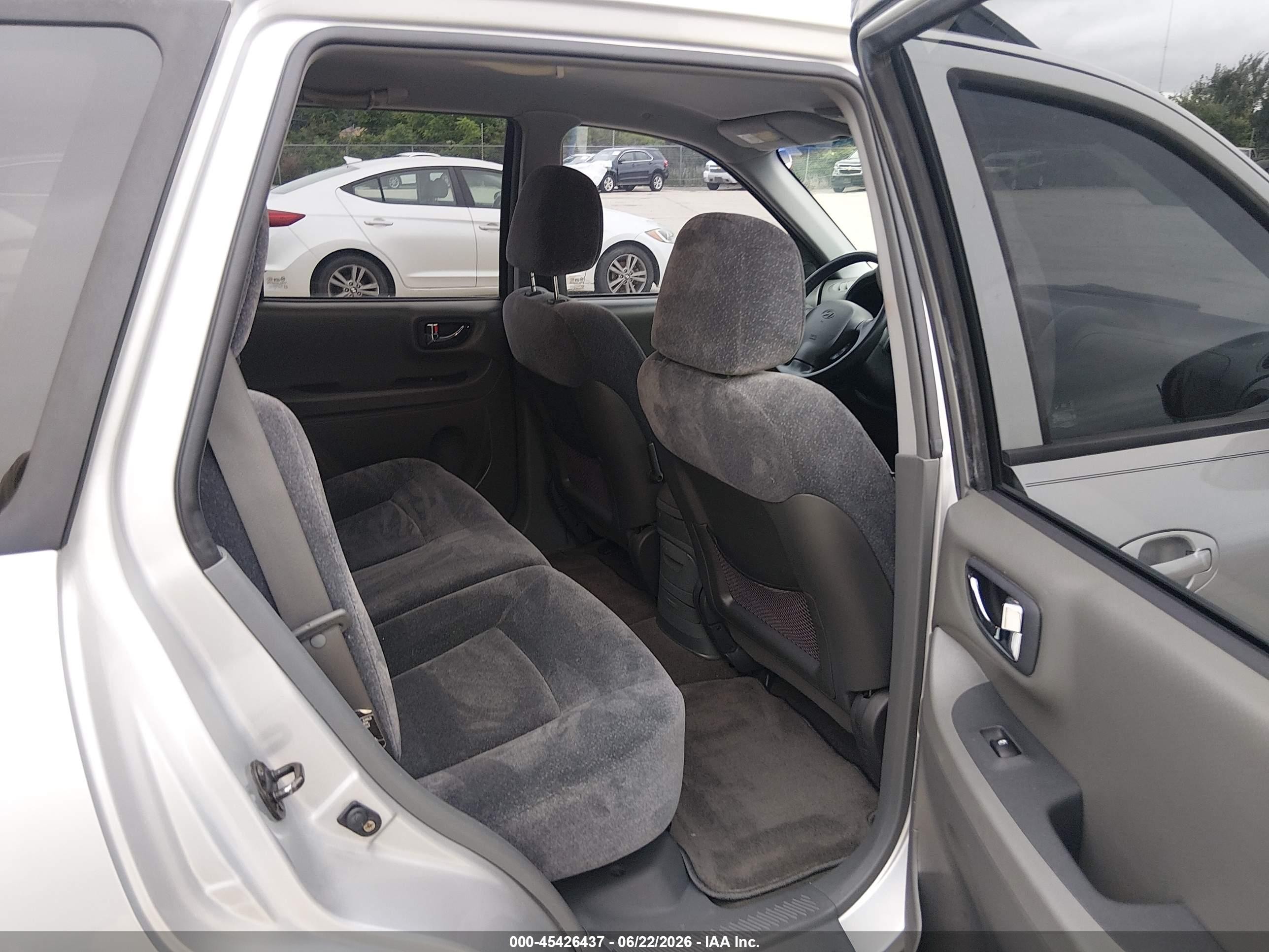 2004 Hyundai Santa Fe Gls/lx Gray vin: KM8SC13E14U651452