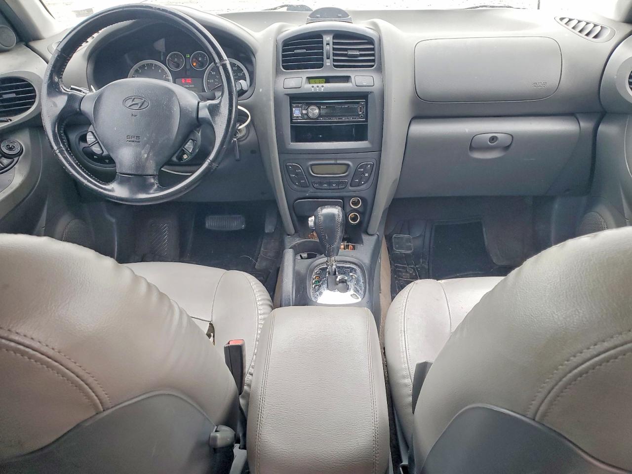 2005 Hyundai Santa Fe Gls Silver vin: KM8SC13E15U858358