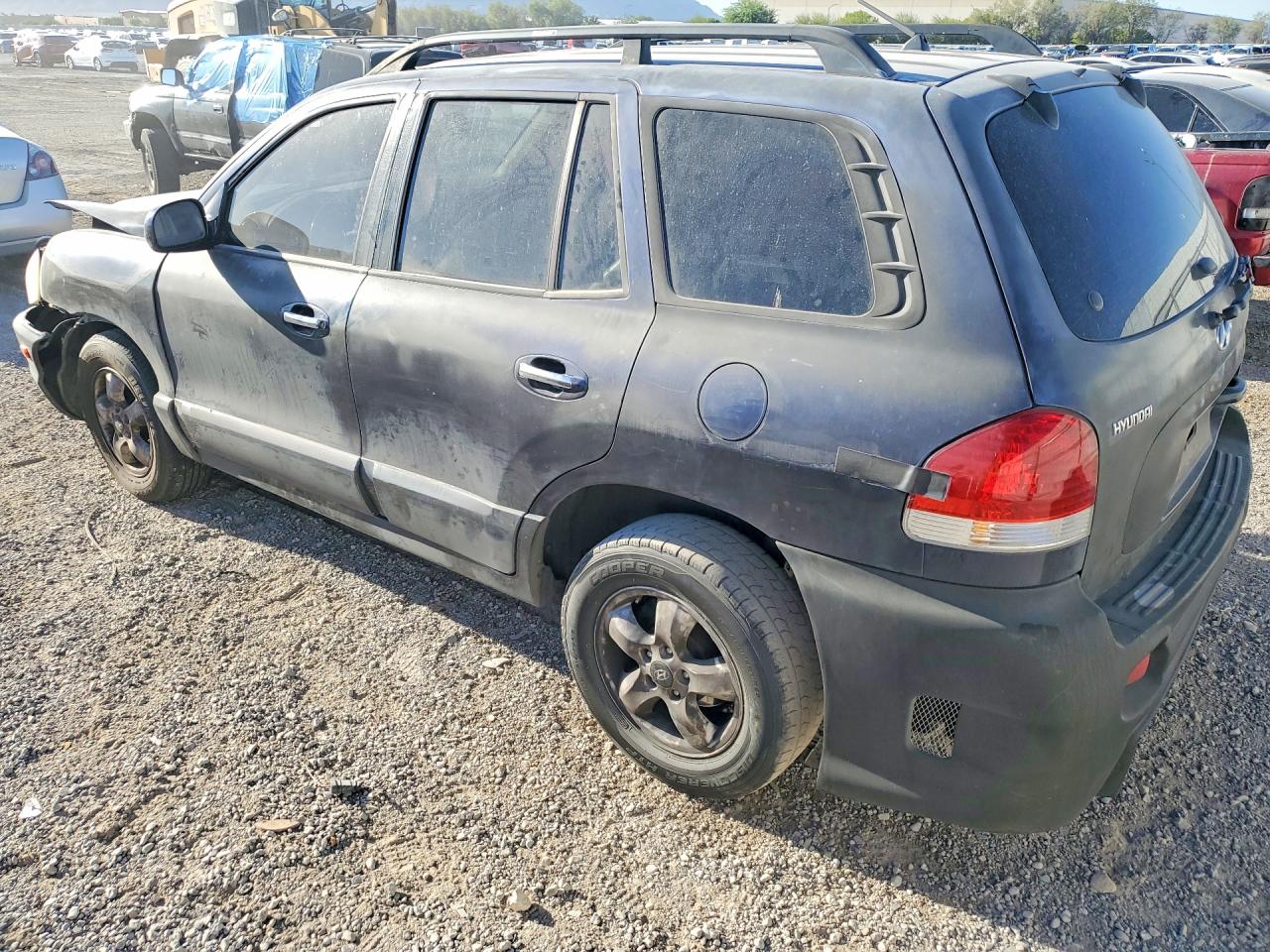2005 Hyundai Sante Fe Black vin: KM8SC13E15U921538