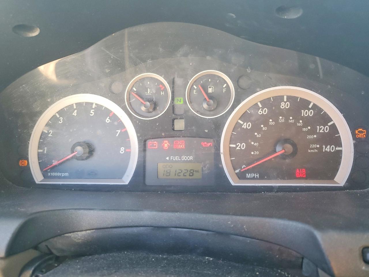 2005 Hyundai Sante Fe Black vin: KM8SC13E15U921538