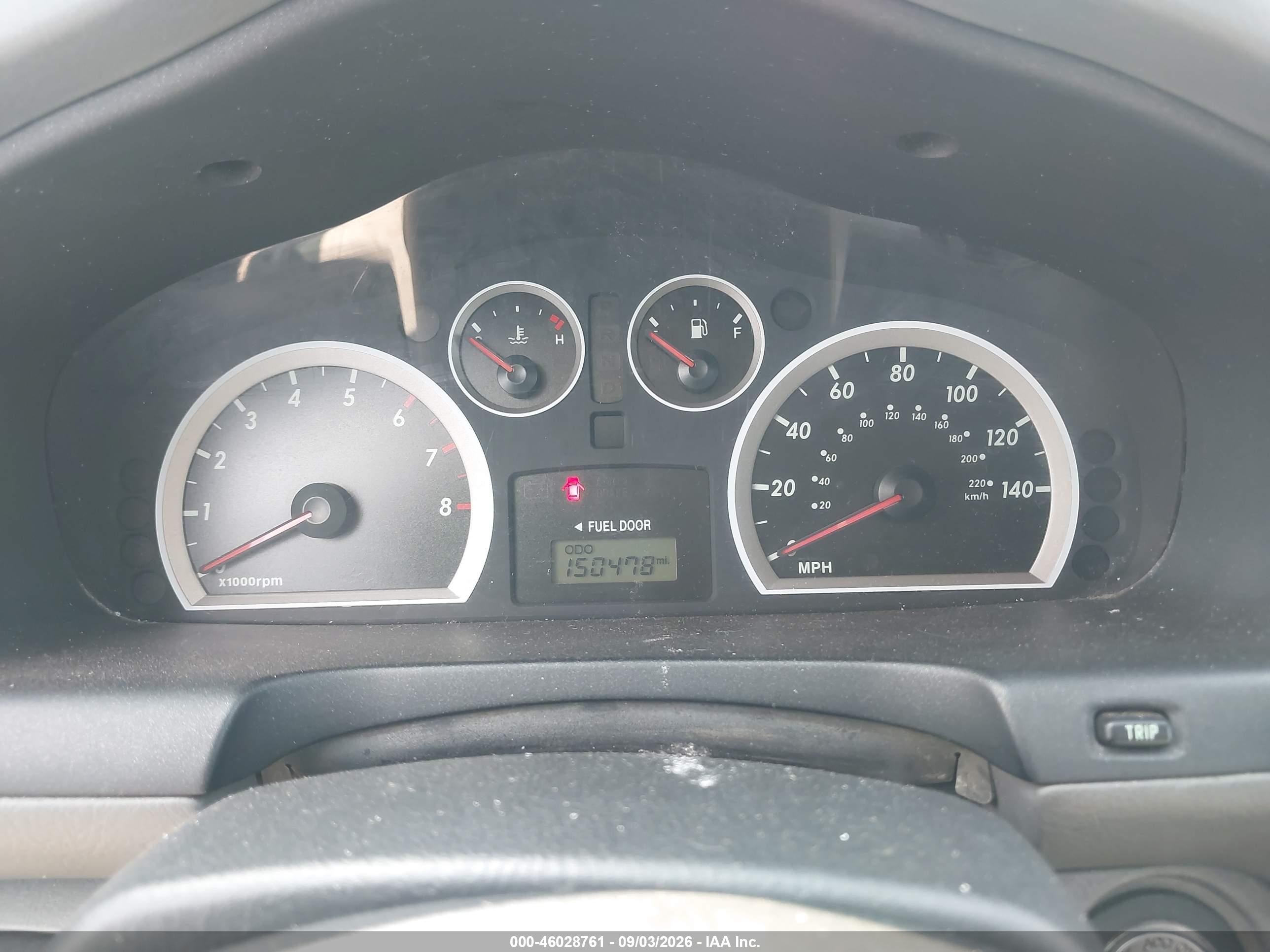2005 Hyundai Santa Fe Gls/lx Silver vin: KM8SC13E15U941630