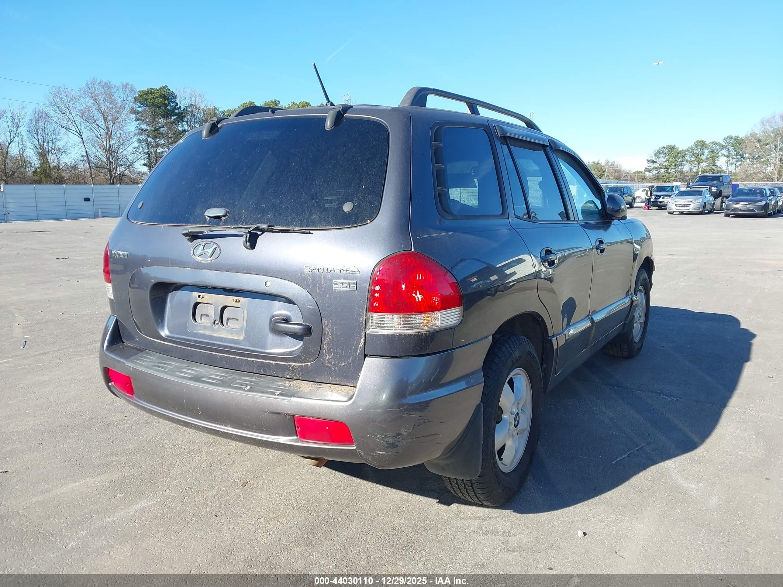 2006 Hyundai Santa Fe Gls/limited Gray vin: KM8SC13E16U039786