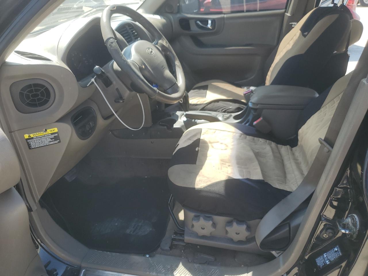 2004 Hyundai Santa Fe Gls Черный vin: KM8SC13E24U667076