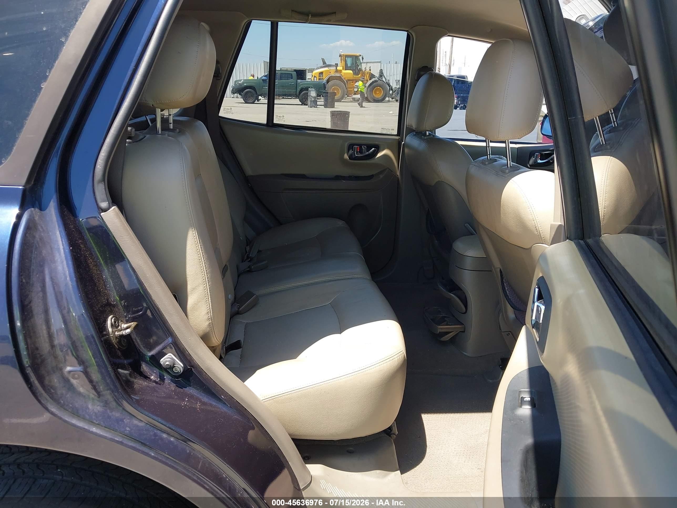 2005 Hyundai Santa Fe Gls/lx Dark Blue vin: KM8SC13E25U978475