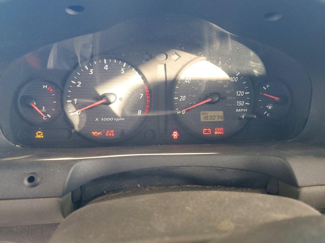 2003 Hyundai Santa Fe Gls Blue vin: KM8SC13E43U545625