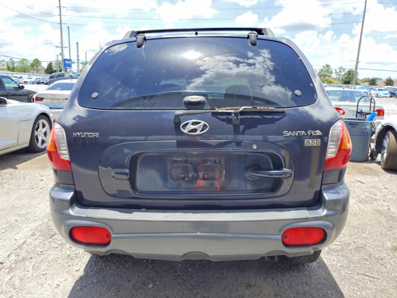 2004 Hyundai Santa Fe Gls Blue vin: KM8SC13E44U582210