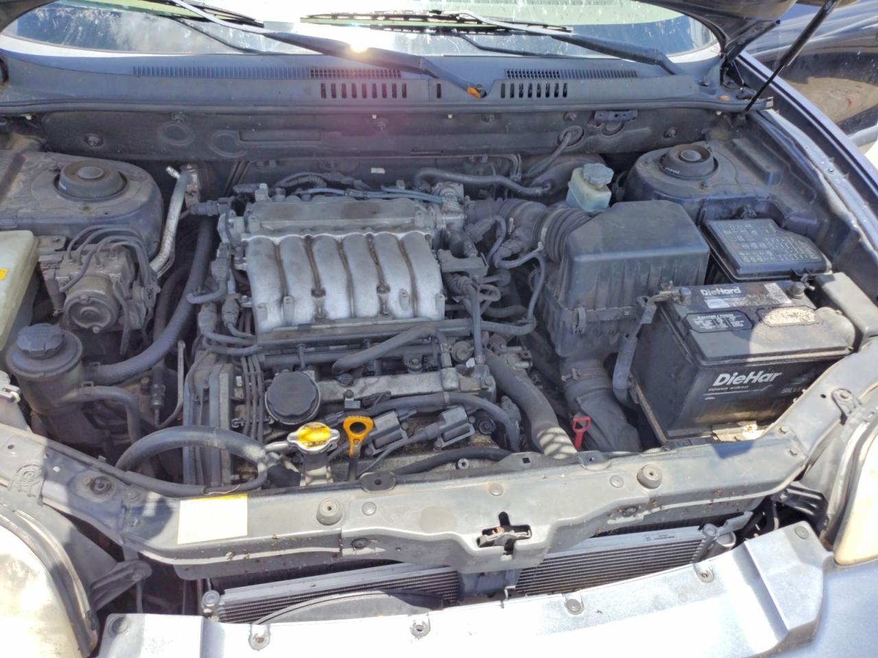 2004 Hyundai Santa Fe Gls Blue vin: KM8SC13E44U582210