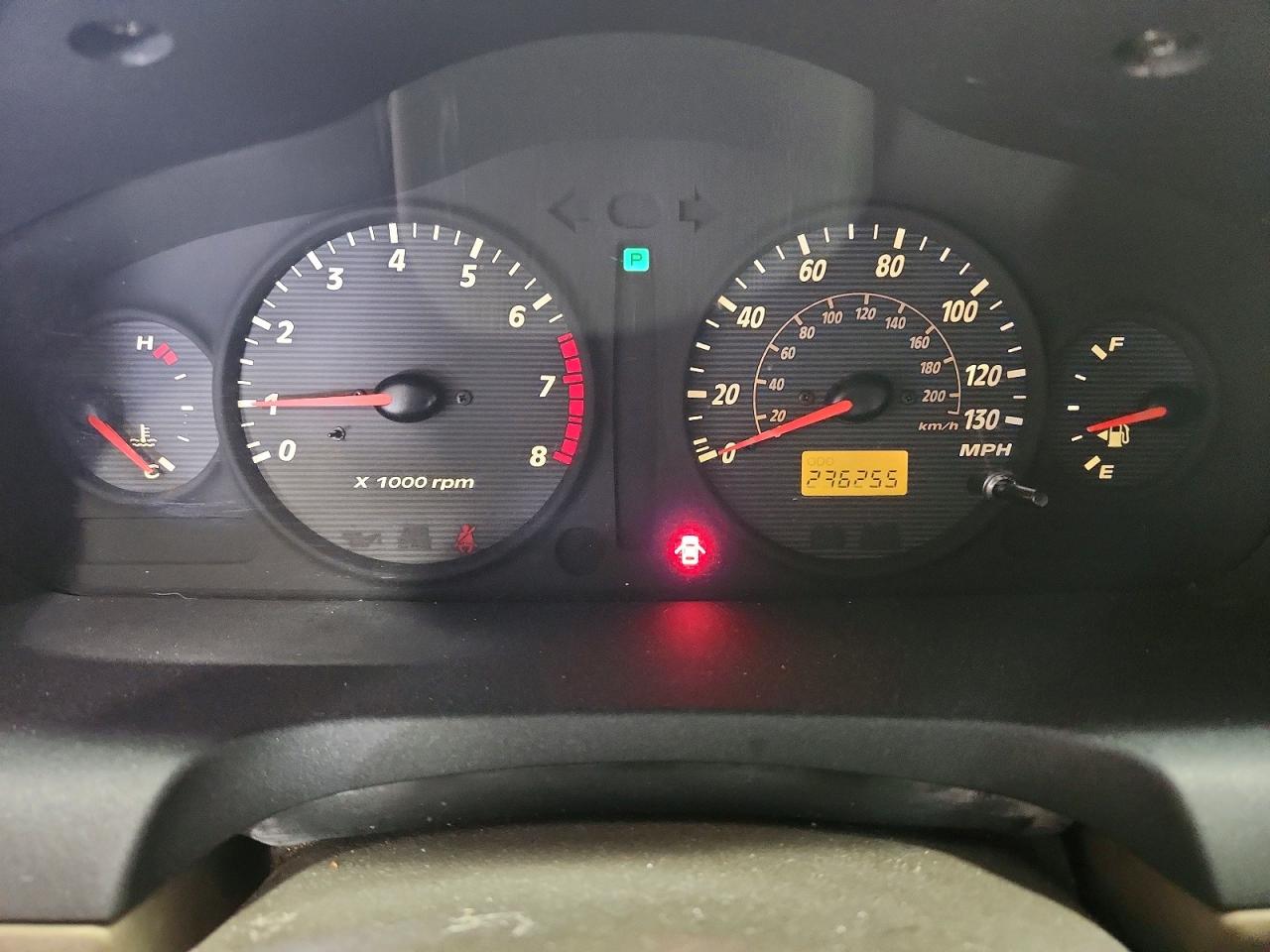 2004 Hyundai Santa Fe Gls Burgundy vin: KM8SC13E44U798803