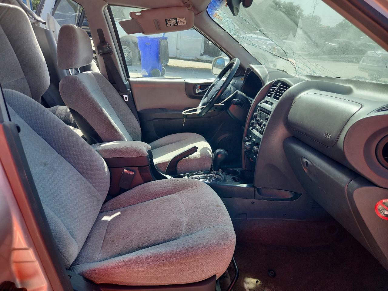 2006 Hyundai Santa Fe Gls Silver vin: KM8SC13E46U093048