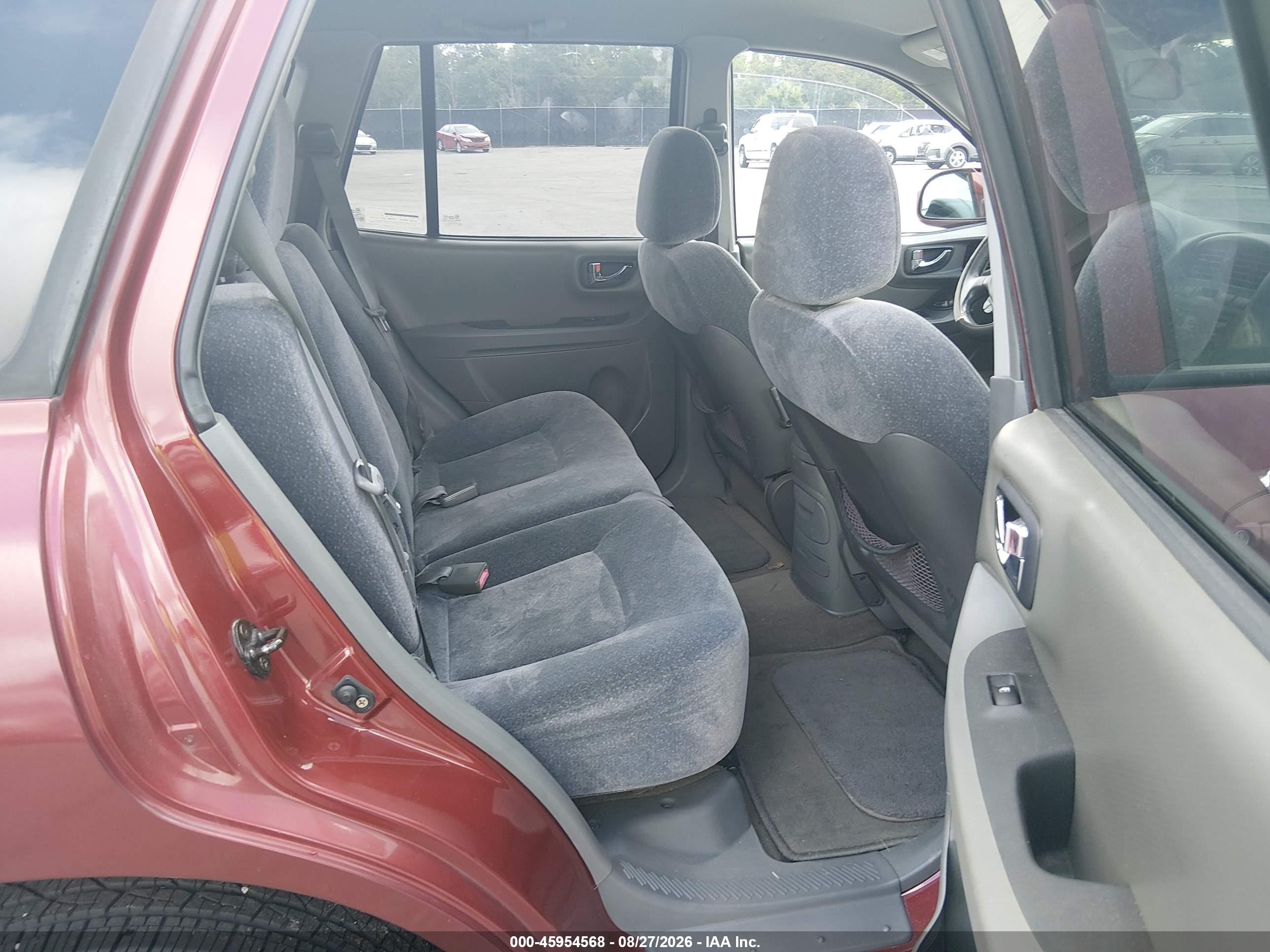 2004 Hyundai Santa Fe Gls/lx Красный vin: KM8SC13E54U730736