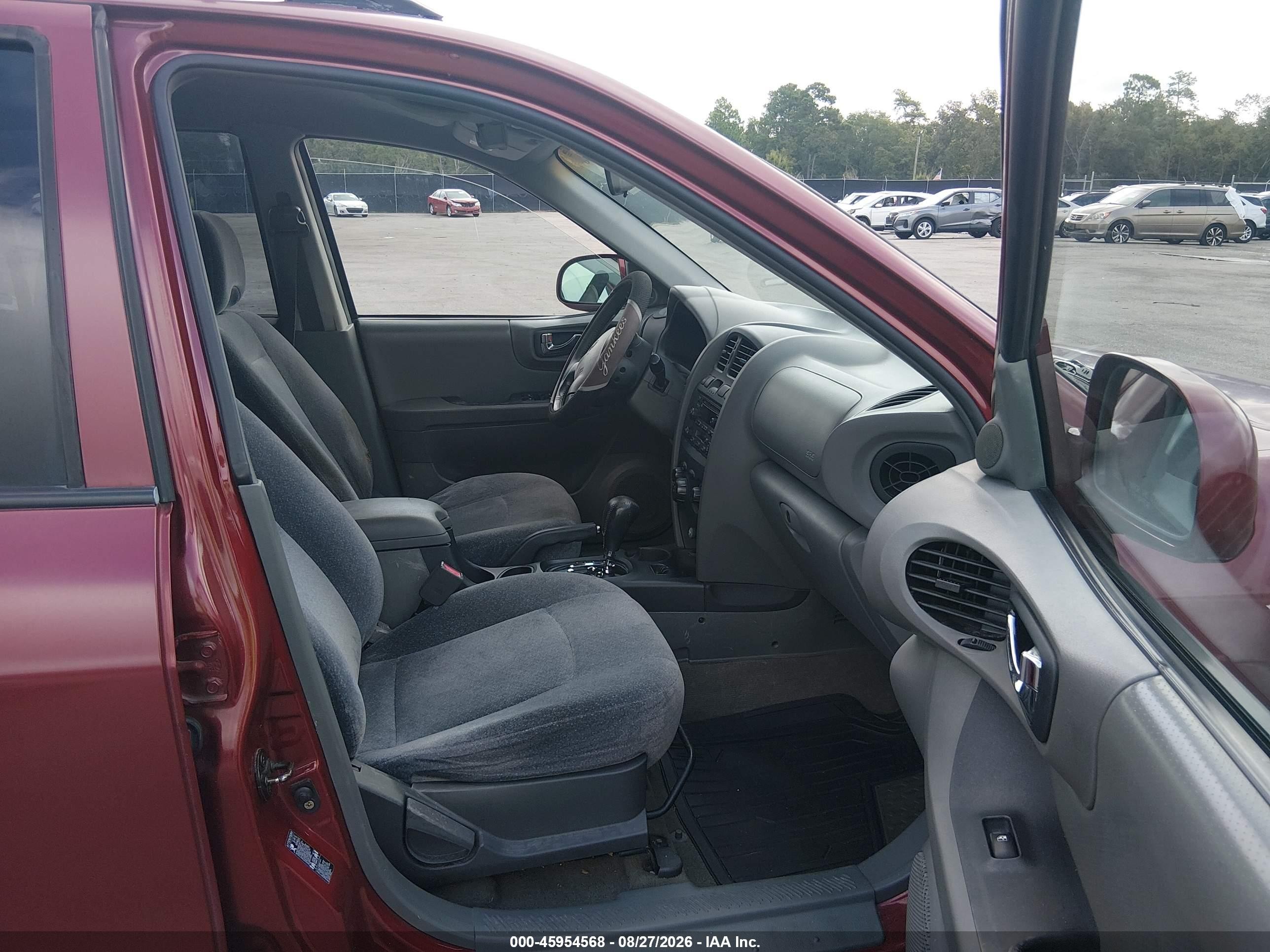2004 Hyundai Santa Fe Gls/lx Красный vin: KM8SC13E54U730736
