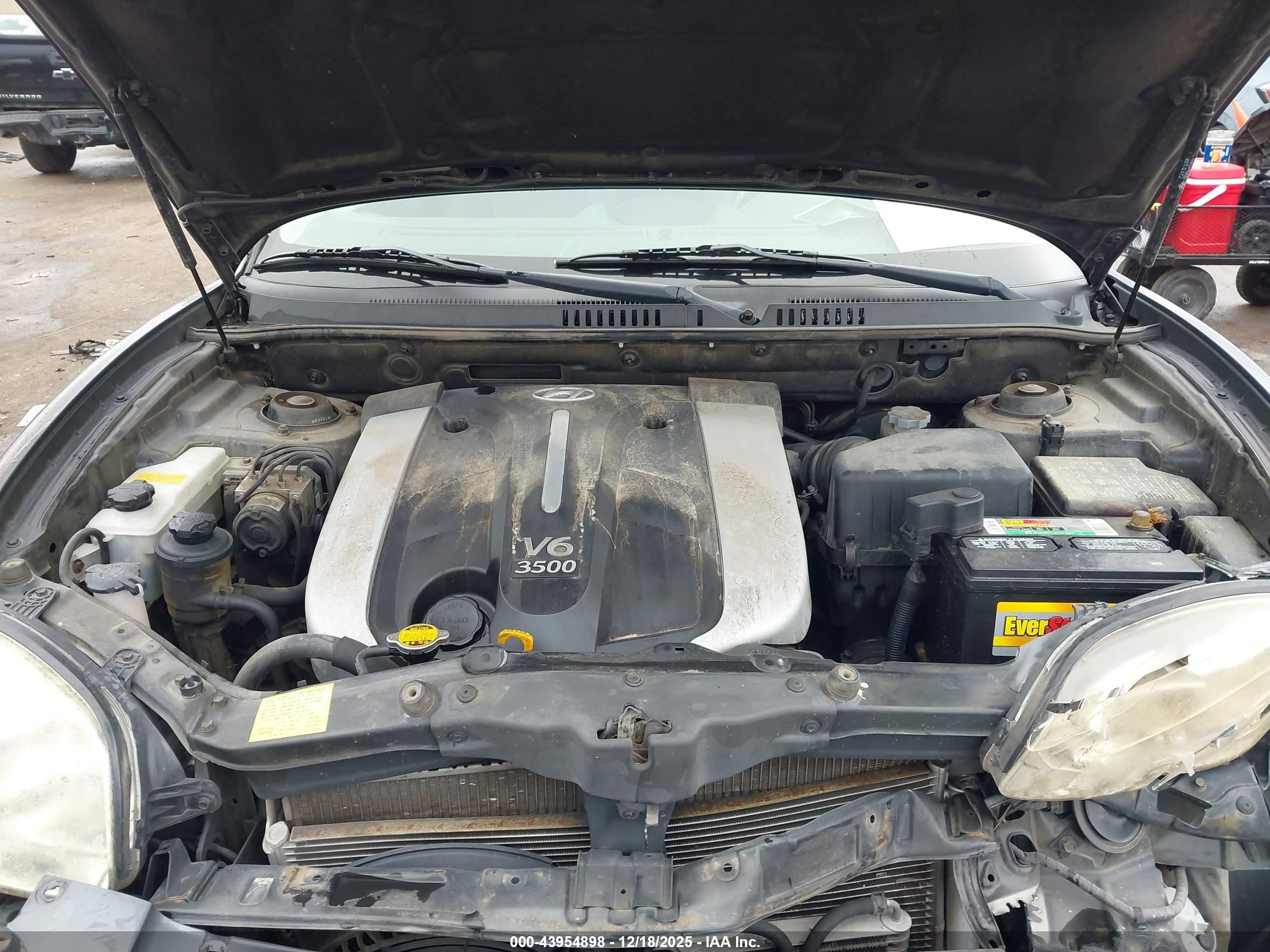 2003 Hyundai Santa Fe Gls/lx Black vin: KM8SC13E63U500203