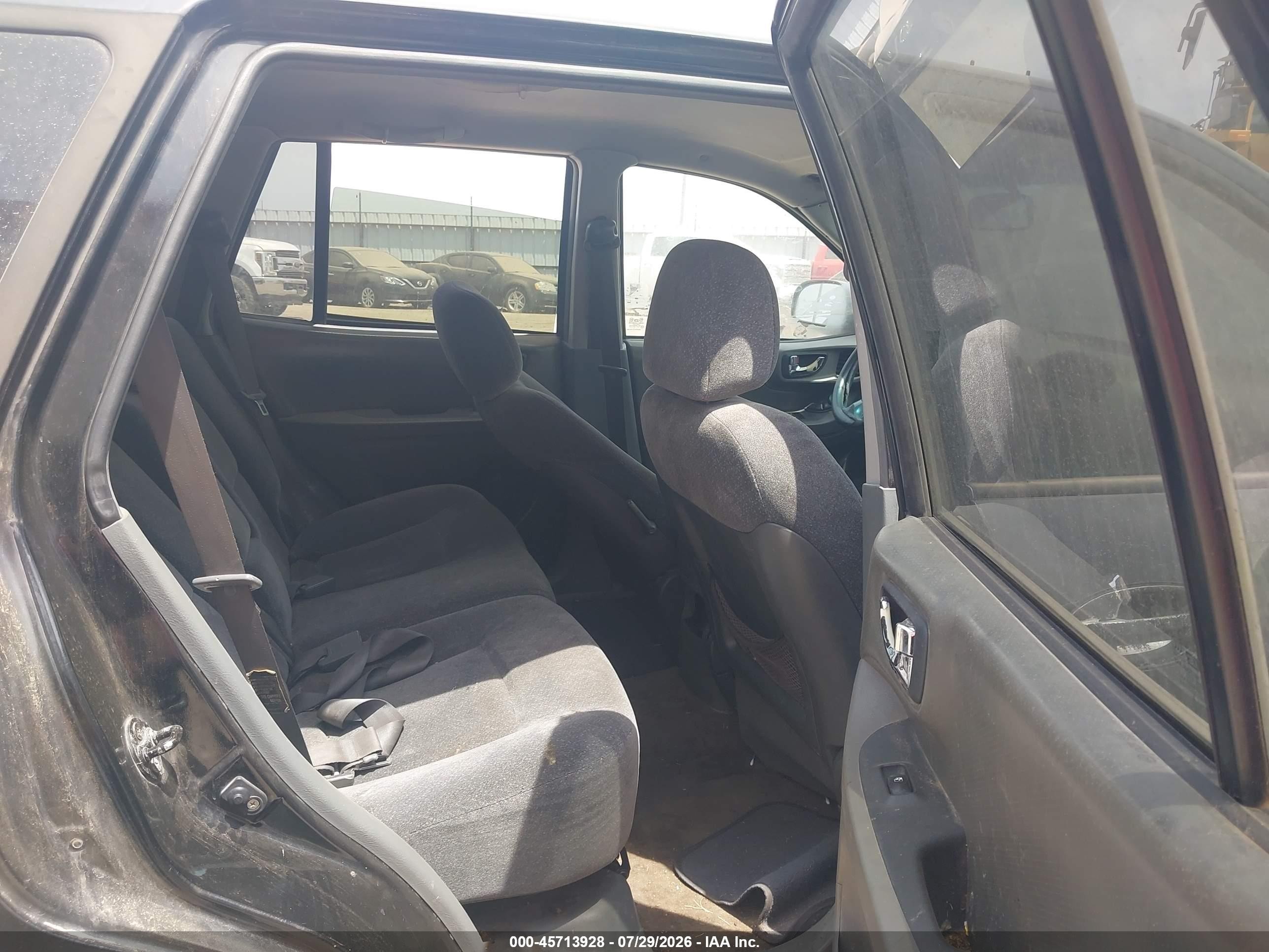 2003 Hyundai Santa Fe Gls/lx Black vin: KM8SC13E63U538529