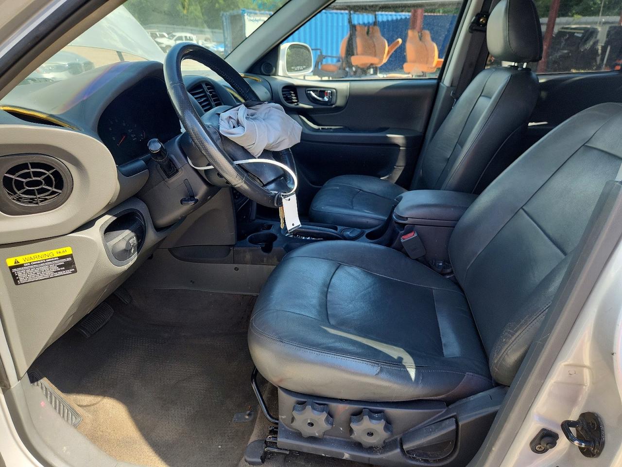 2004 Hyundai Santa Fe Gls Silver vin: KM8SC13E64U591068