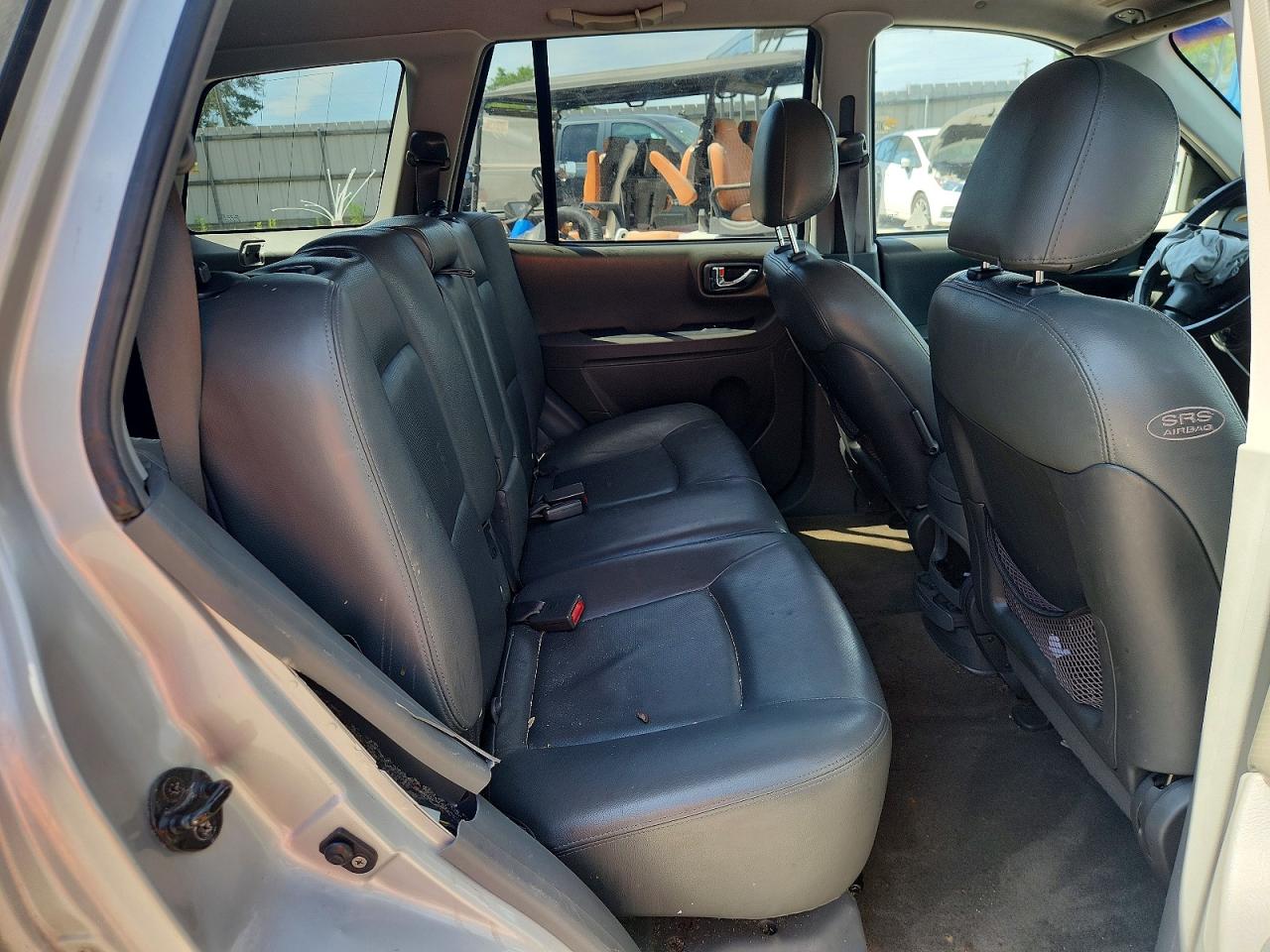 2004 Hyundai Santa Fe Gls Silver vin: KM8SC13E64U591068