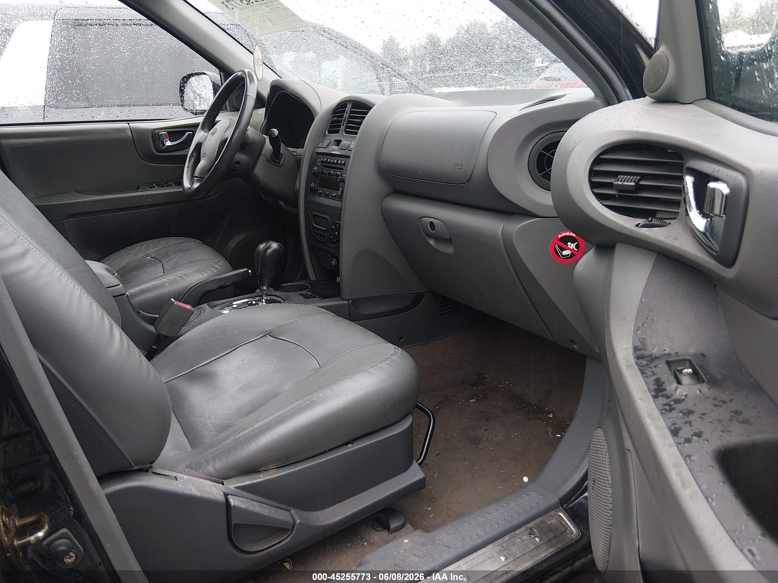 2004 Hyundai Santa Fe Gls/lx Синий vin: KM8SC13E64U741311