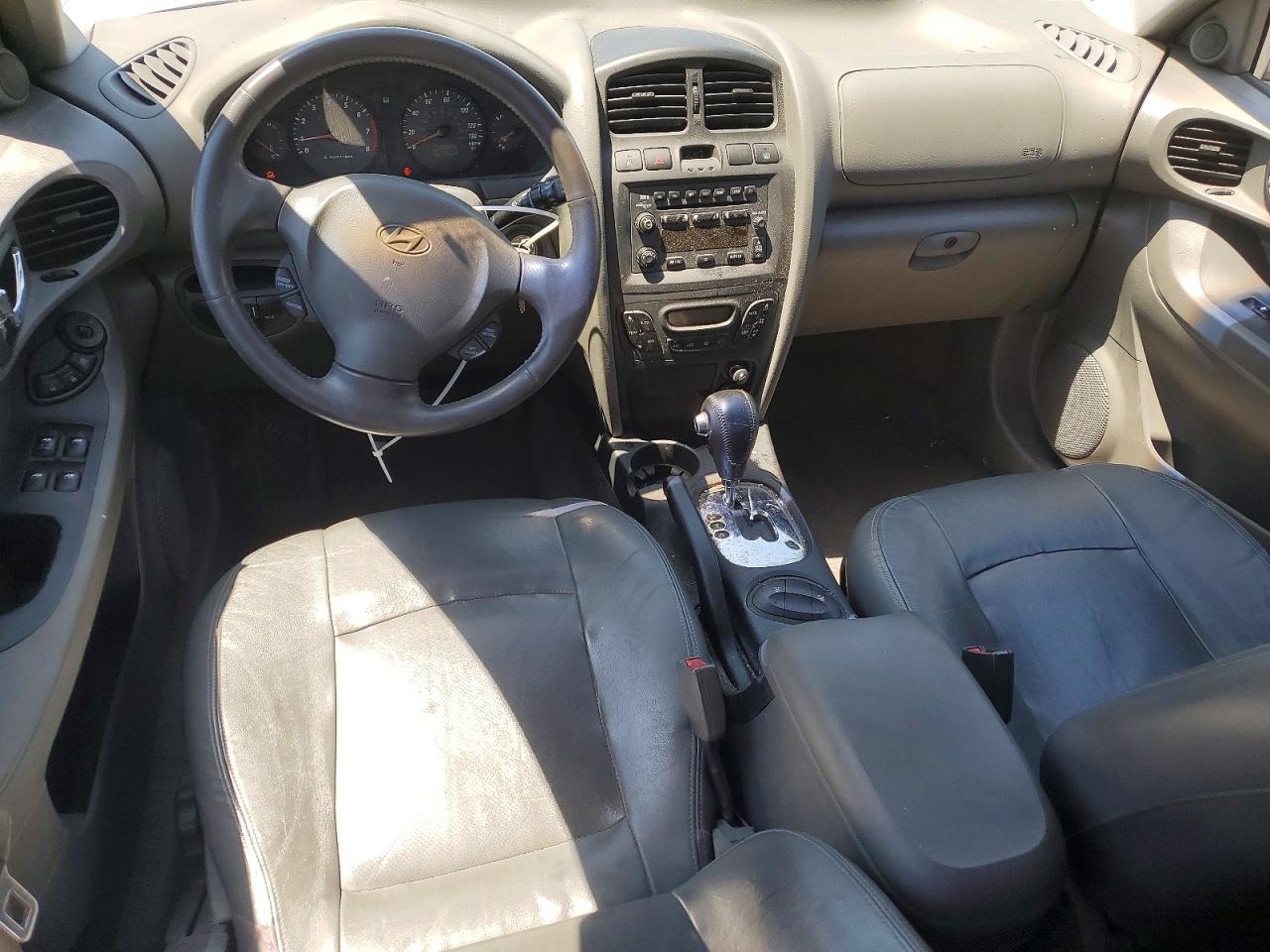 2004 Hyundai Santa Fe Gls Silver vin: KM8SC13E64U827718