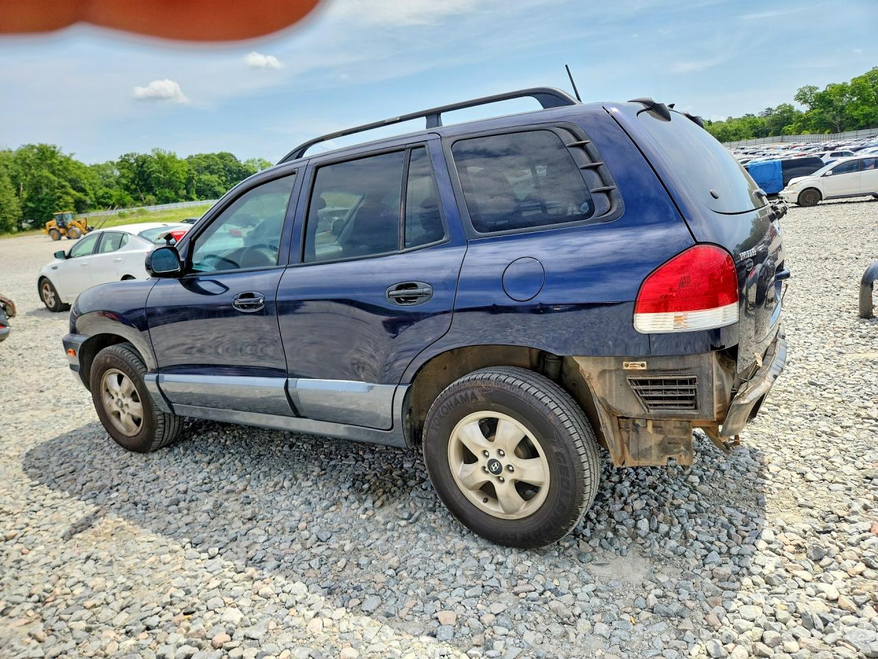 2005 Hyundai Santa Fe Gls Blue vin: KM8SC13E65U877827