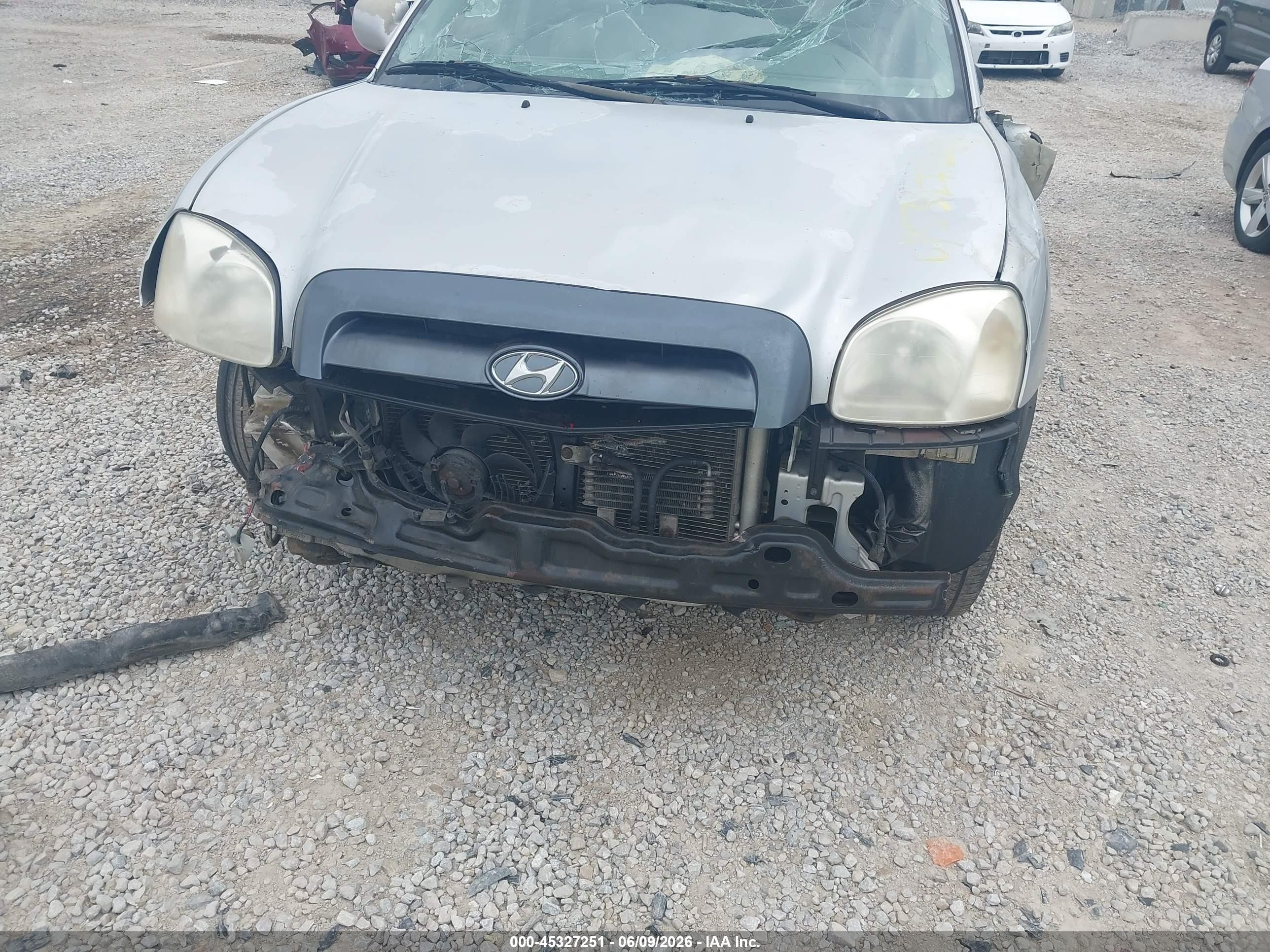 2005 Hyundai Santa Fe Gls/lx Gray vin: KM8SC13E65U935953