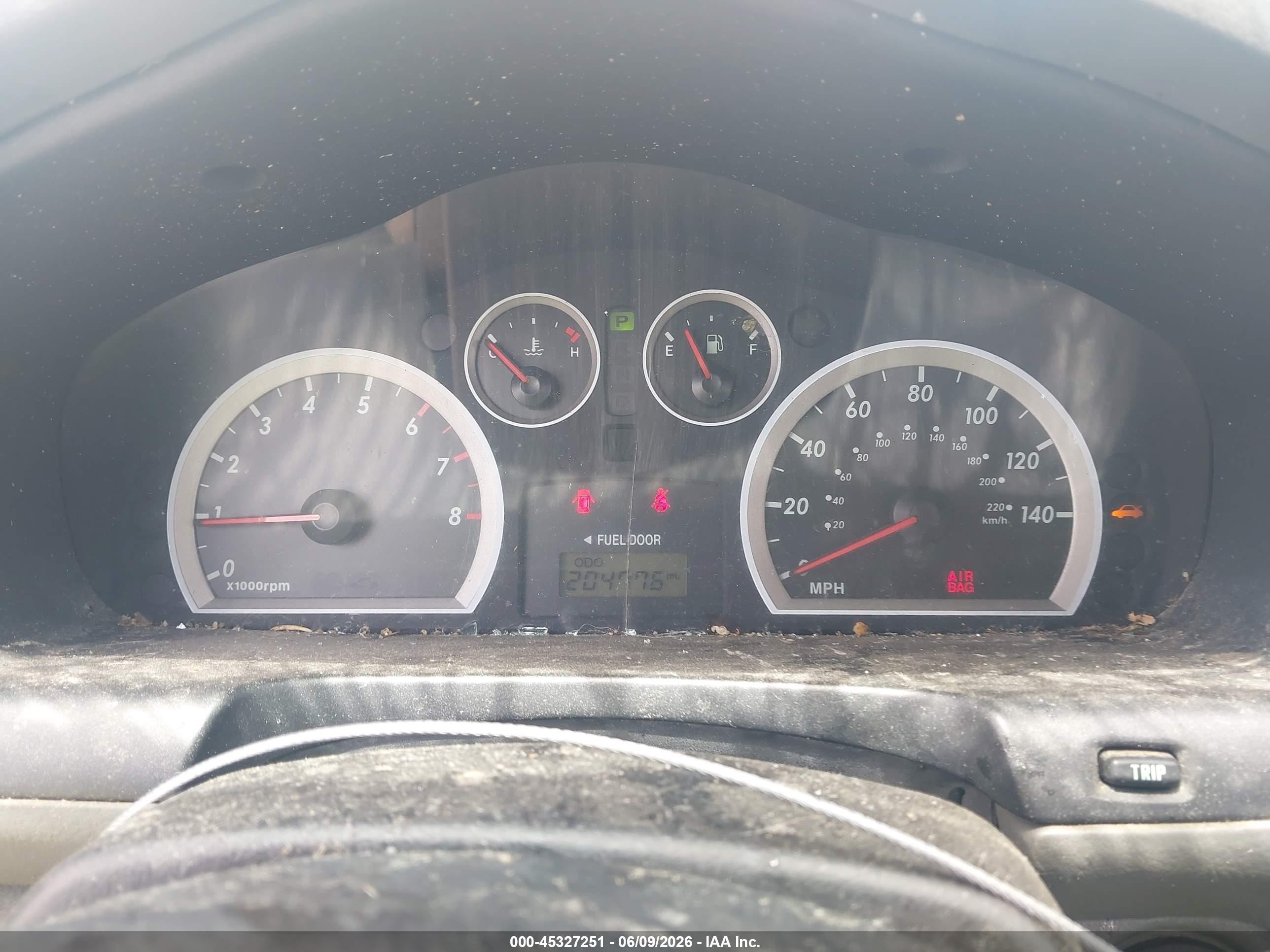 2005 Hyundai Santa Fe Gls/lx Gray vin: KM8SC13E65U935953