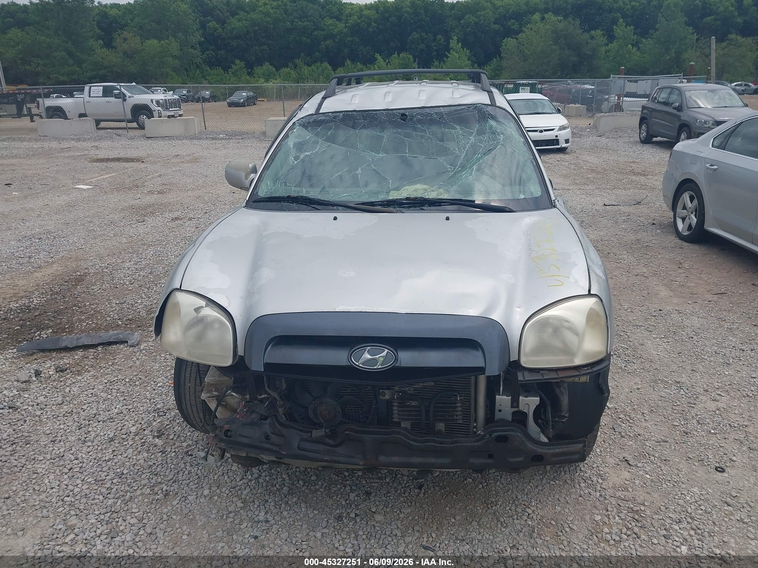 2005 Hyundai Santa Fe Gls/lx Gray vin: KM8SC13E65U935953