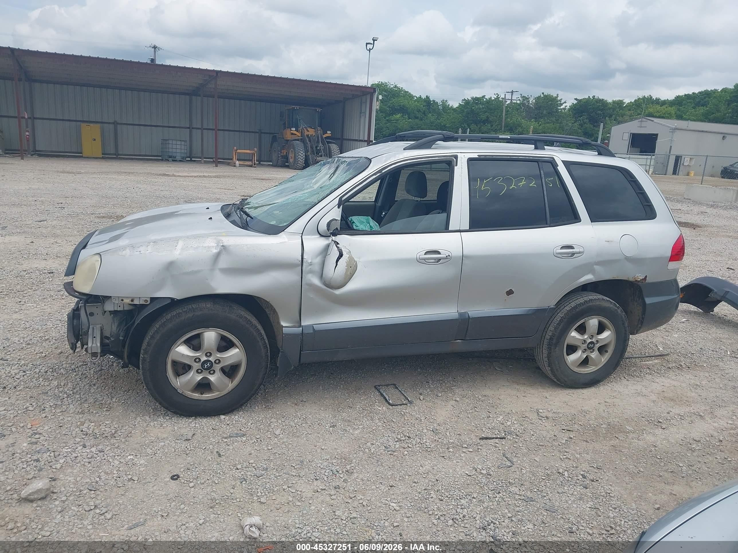 2005 Hyundai Santa Fe Gls/lx Gray vin: KM8SC13E65U935953
